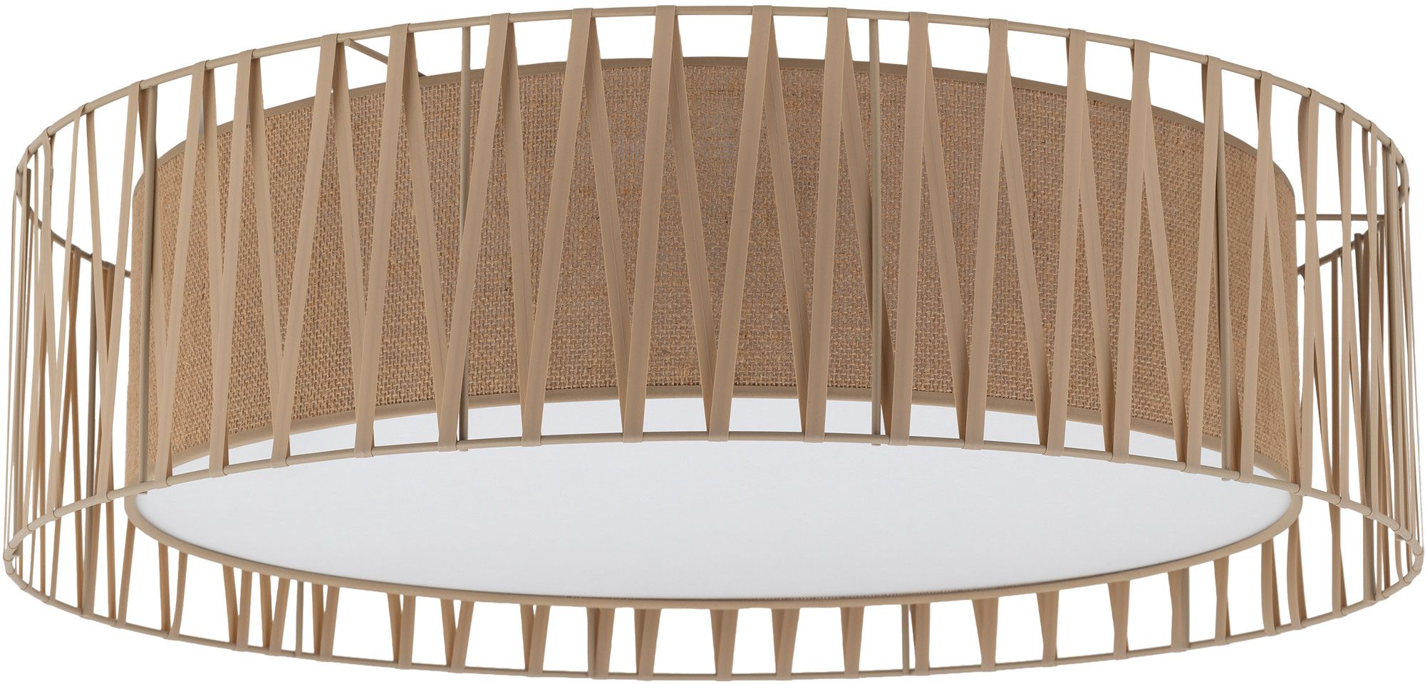 TK Lighting Harmony plafonnier 6x15 W sable 11463