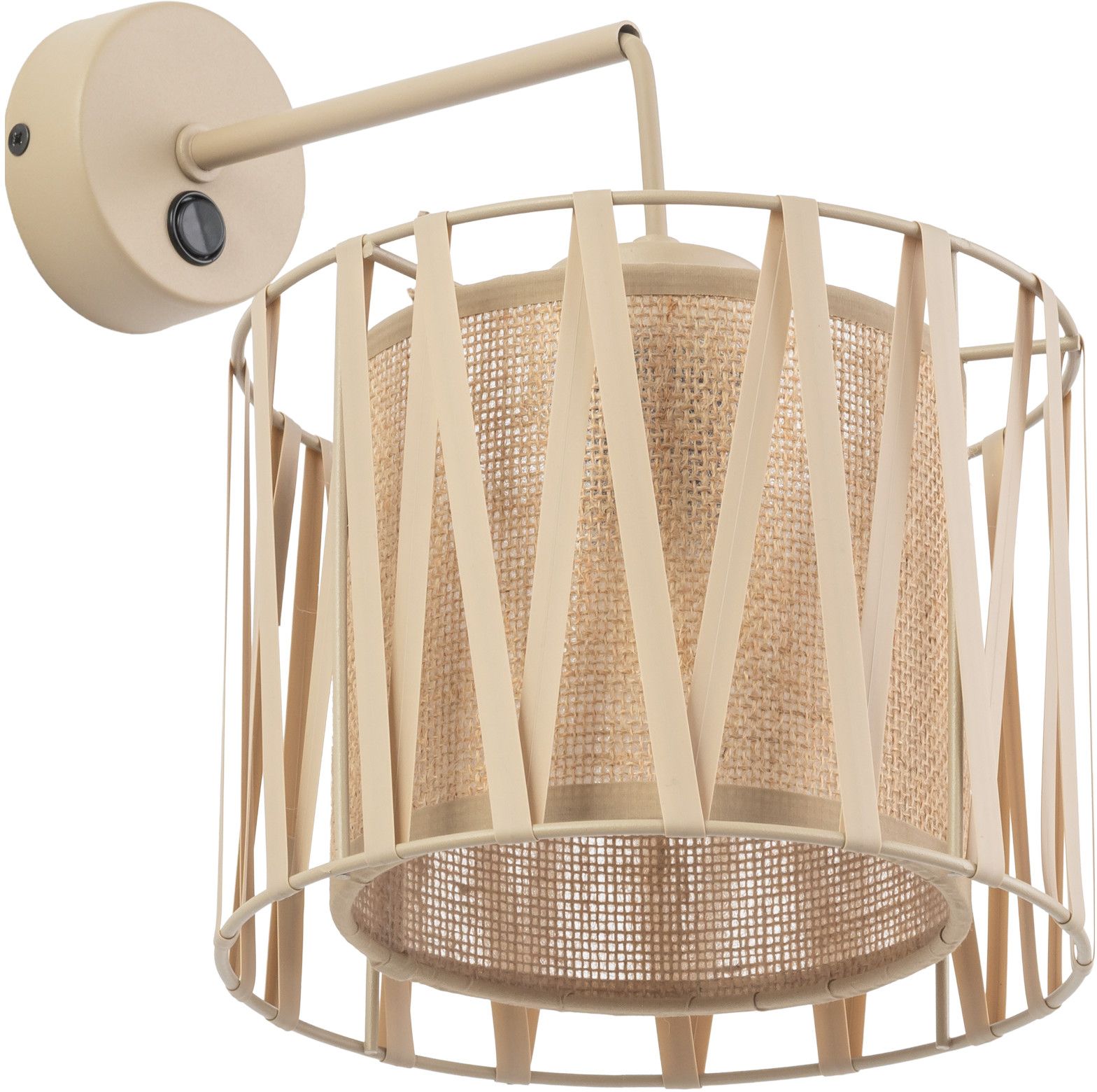 TK Lighting Harmony applique murale 1x15 W sable 11462