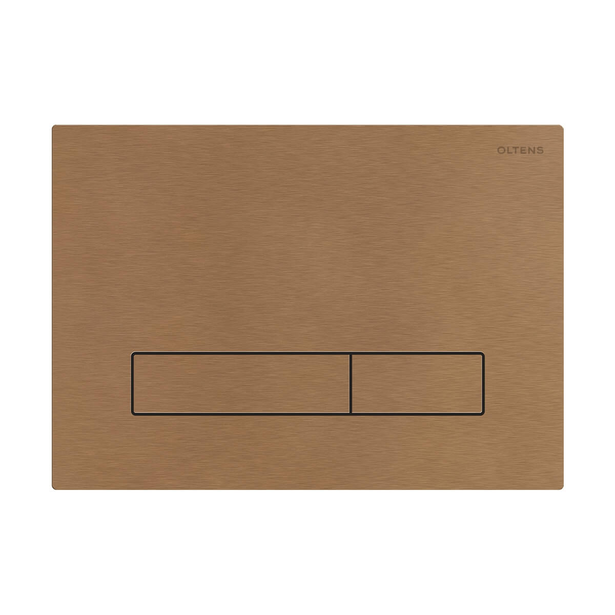 Oltens Torne SteelCore bouton de chasse d'eau pour WC cuivre brossé 57000610