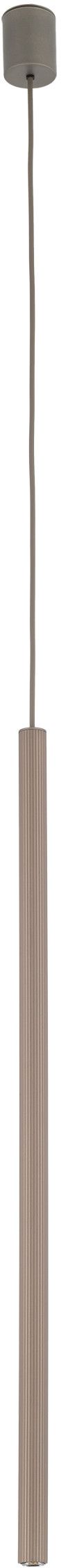 TK Lighting Ferro lampe suspendue 1x8 W marron 11426