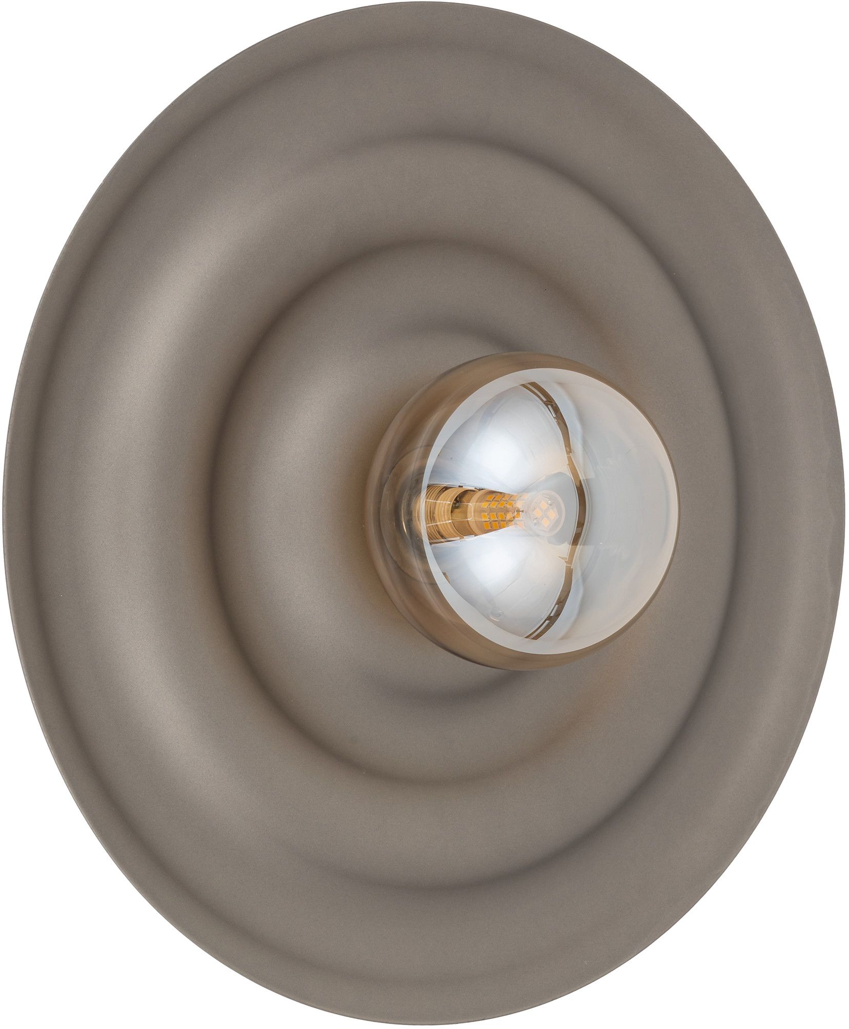 TK Lighting Onda applique murale 1x8 W marron 11410