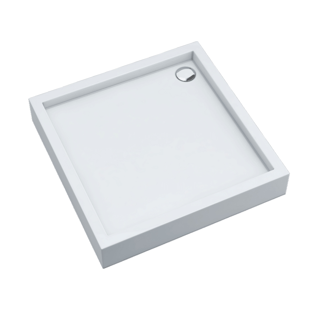 Schedpol Medium receveur de douche carré 90x90 cm blanc 3.4731