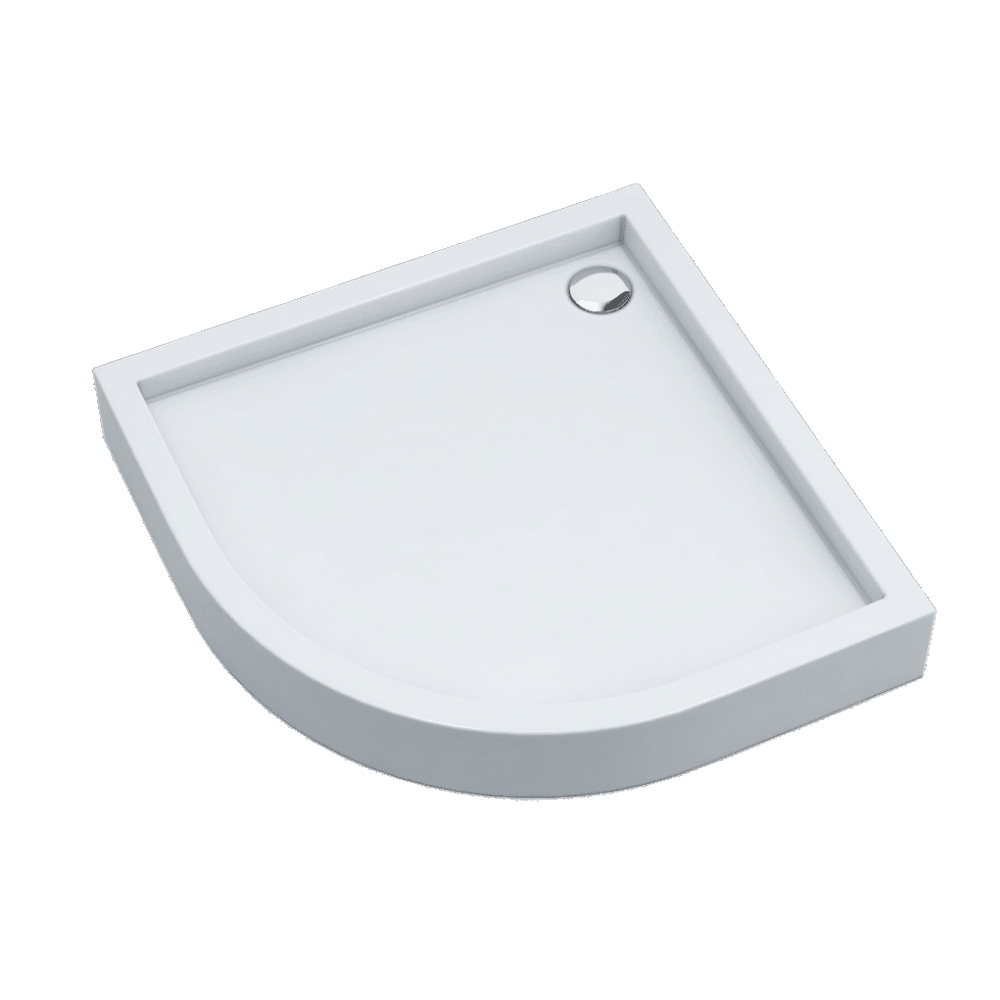 Schedpol Medium receveur de douche semi-circulaire 90x90 cm blanc 3.4734