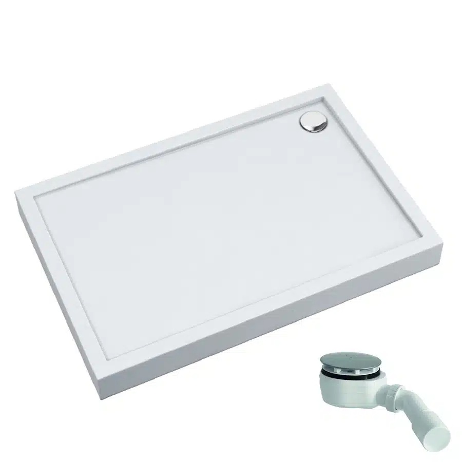 Schedpol Competia New receveur de douche rectangulaire 140x80 cm blanc 3.4640