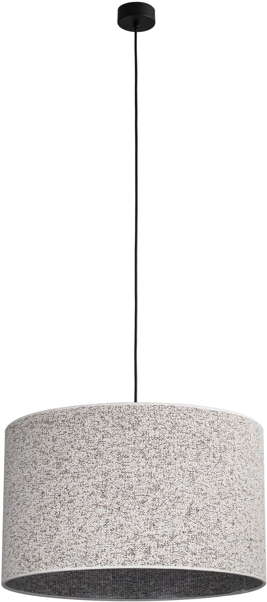 TK Lighting Vellum lampe suspendue 1x15 W noir 10751