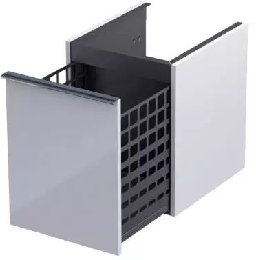 Oristo Etna armoire 40x45.5x50 cm latérale suspendue blanc OR52-SN1S-40-1