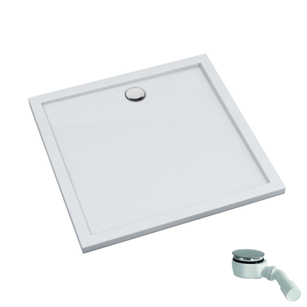 Schedpol Caspar New receveur de douche carré 100x100 cm blanc 3.2832
