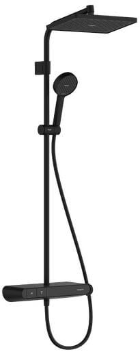 Hansgrohe Activera Q ensemble de douche mural avec thermostat oui noir 28648670