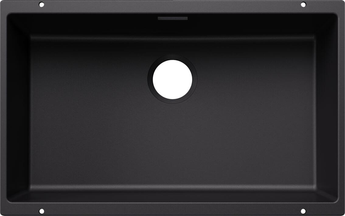 Blanco Subline 700-U évier en granit 70x40 cm noir 527802