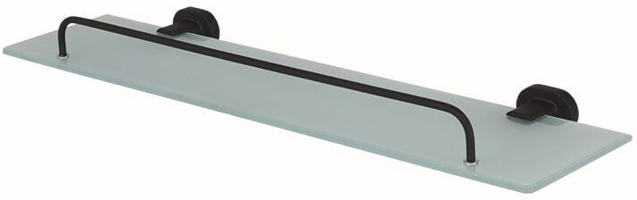 BISK Go étagère de salle de bain 52 cm noir 08622