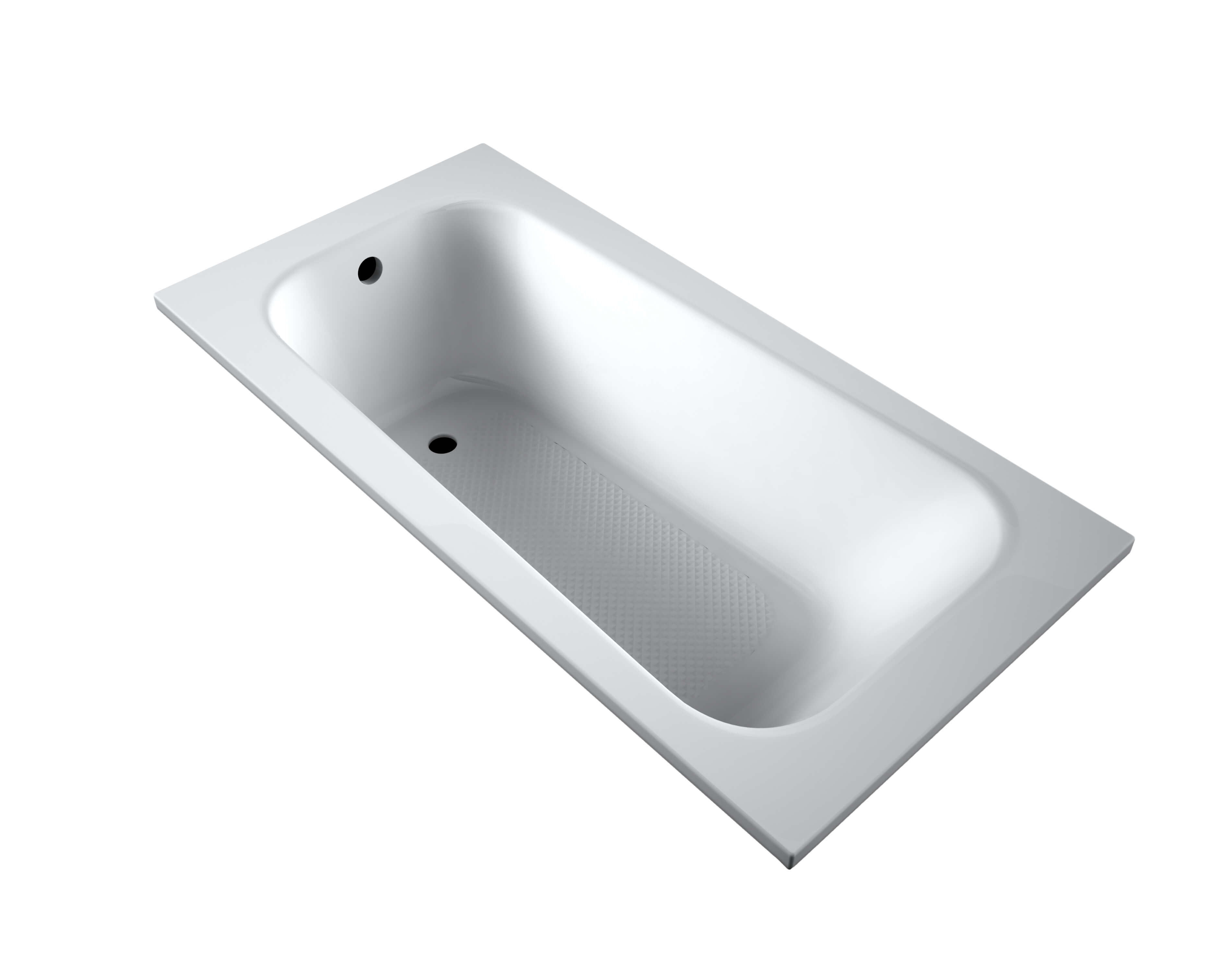 Schedpol Grid Set baignoire rectangulaire 150x70 cm blanc 3.552/S