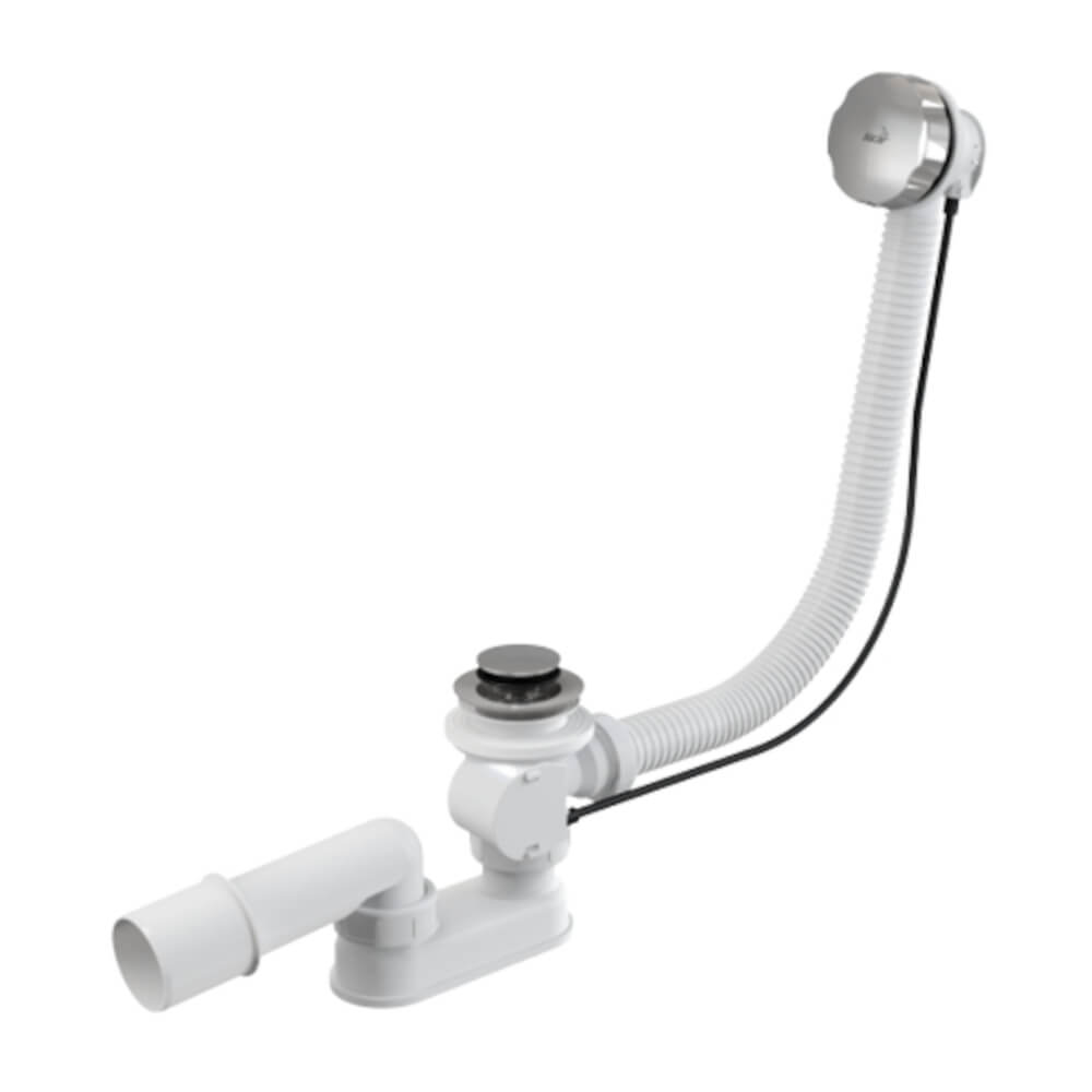 Schedpol siphon de baignoire chrome 9.105