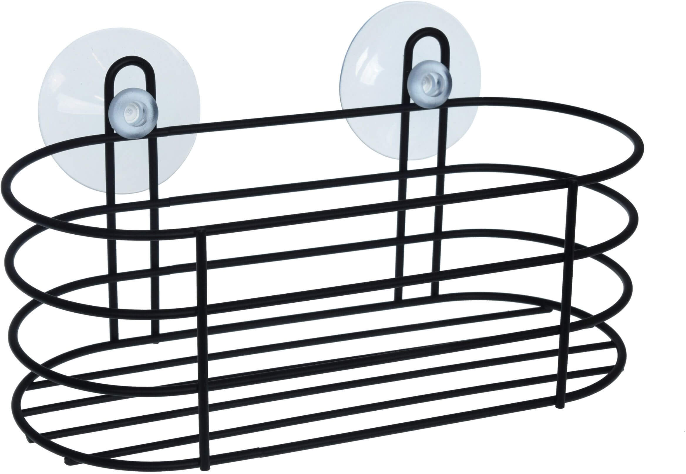 BISK Niagara panier de salle de bain noir 08267