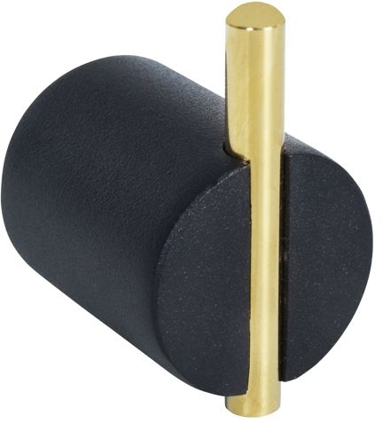 BISK Sintra porte-serviettes doré-noir 08306