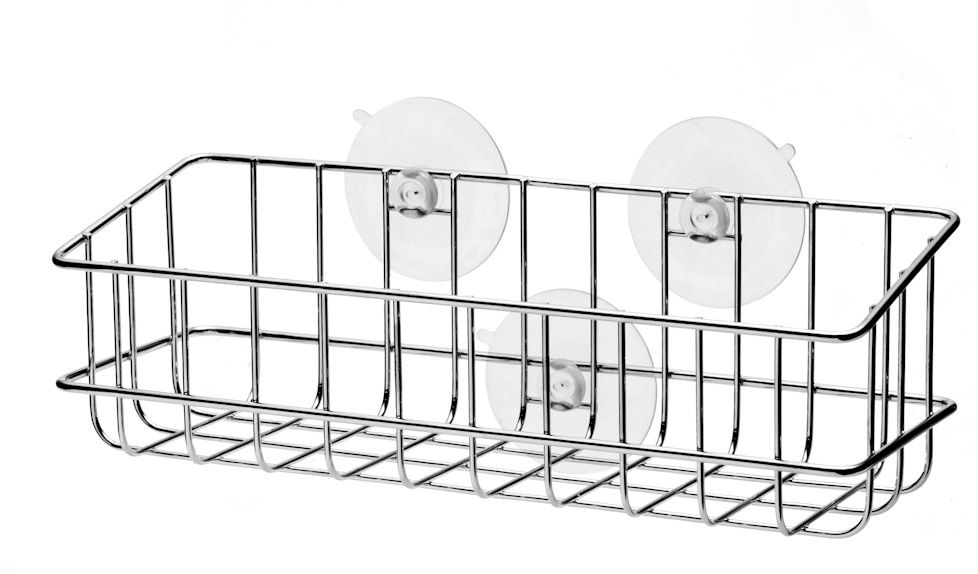 BISK Niagara panier de salle de bain chrome 04834