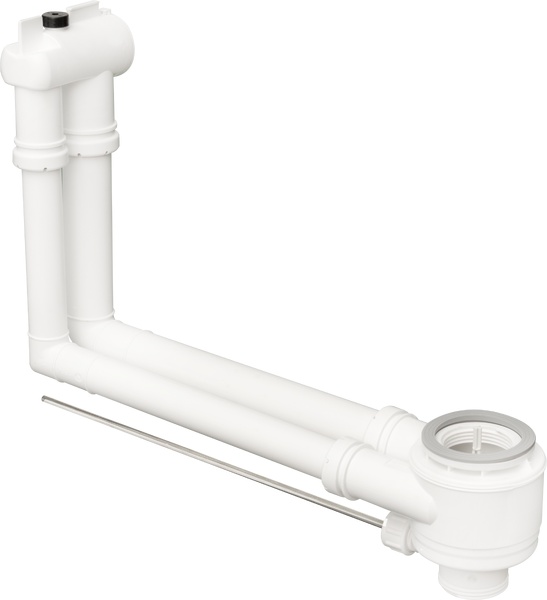 Hansgrohe siphon de lavabo tubulaire blanc 50005000