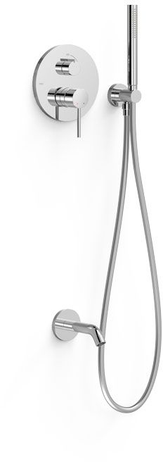 Tres Study Exclusive ensemble de douche encastré chrome 26238006