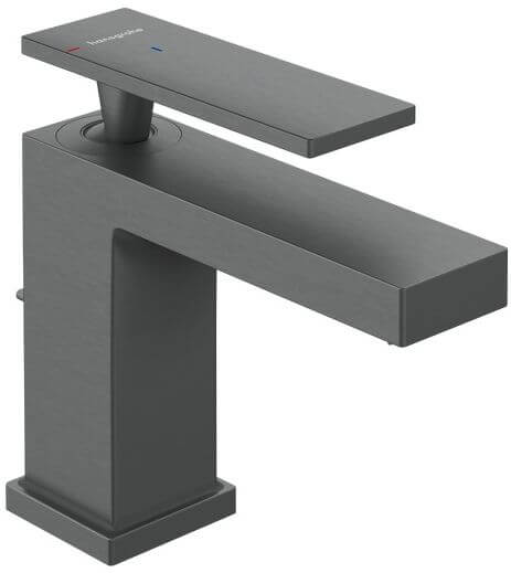 Hansgrohe Tecturis E mitigeur de lavabo sur pied noir 73001340