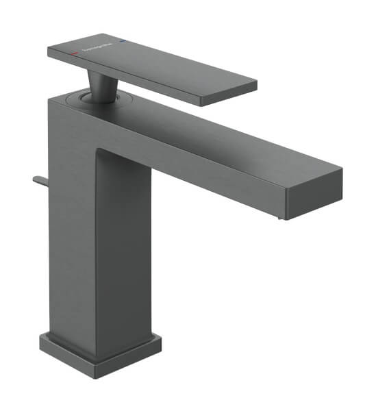 Hansgrohe Tecturis E mitigeur de lavabo sur pied noir 73011340