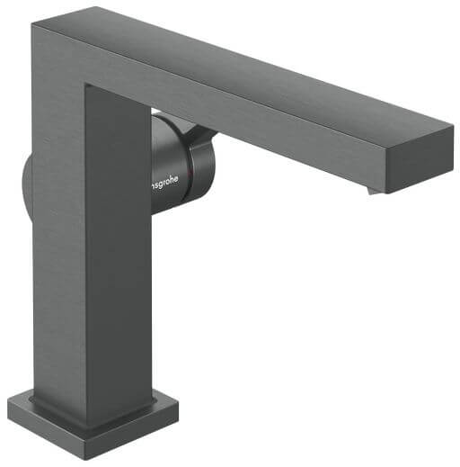 Hansgrohe Tecturis E mitigeur de lavabo sur pied noir 73023340