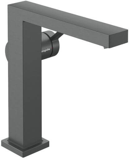 Hansgrohe Tecturis E mitigeur de lavabo sur pied noir 73041340