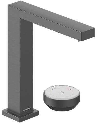 Hansgrohe Tecturis E mitigeur de lavabo sur pied noir 73053340