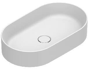 Catalano Zero lavabo 60x35 cm ovale à poser blanc brillant 0122600021