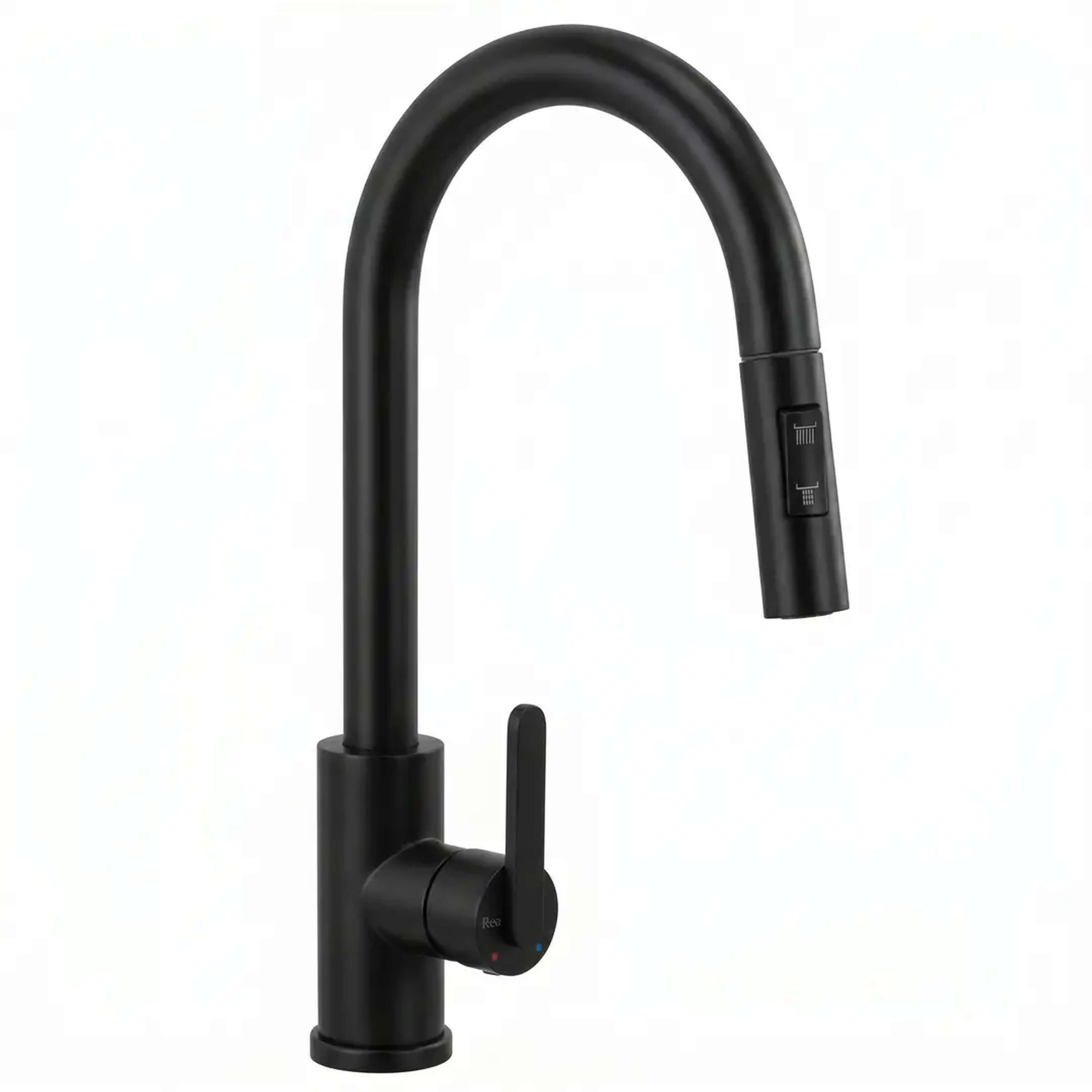 Rea Ontario mitigeur de cuisine sur pied noir REA-B7200