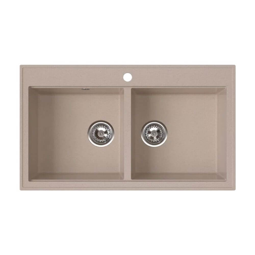 Ferro Stampo évier en granit 860x50 cm beige DRGS2/50/86SA