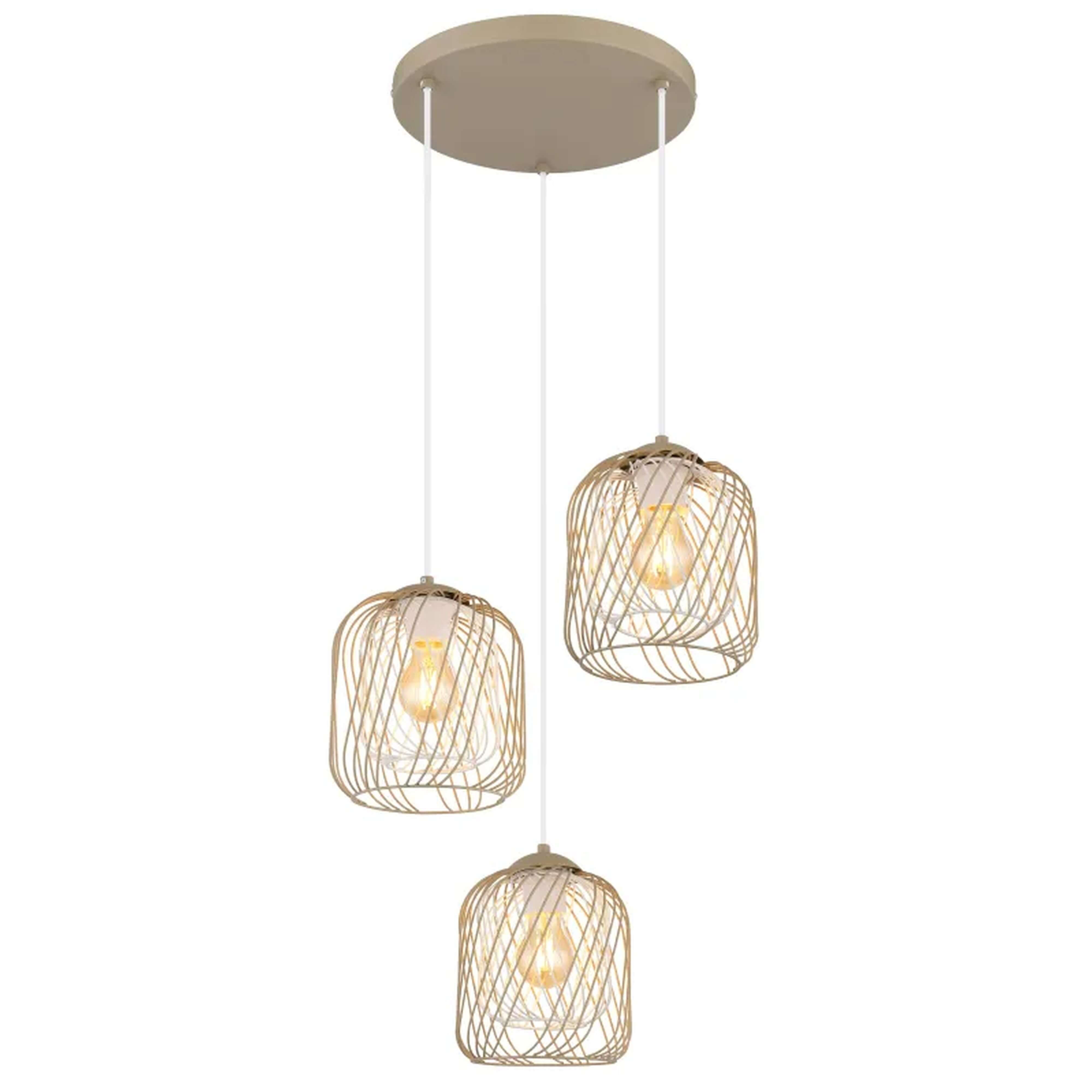 Globo Lighting Dichti lampe suspendue 3x40 W sable 15965-3HR