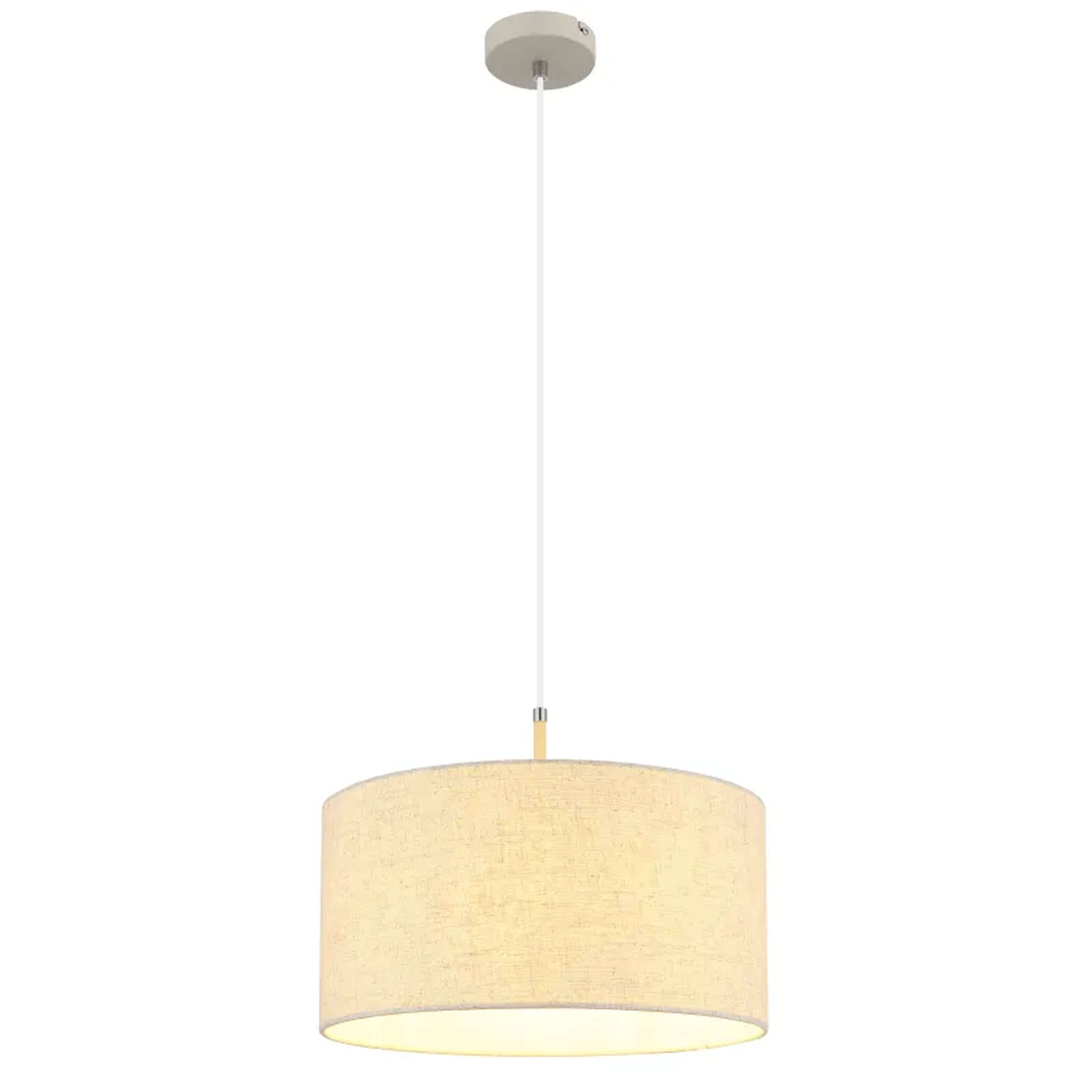 Globo Lighting Deleon lampe suspendue 1x60 W sable-crème 15968H