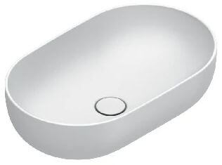 Catalano Sfera lavabo 60x37 cm ovale à poser blanc brillant 0522610021