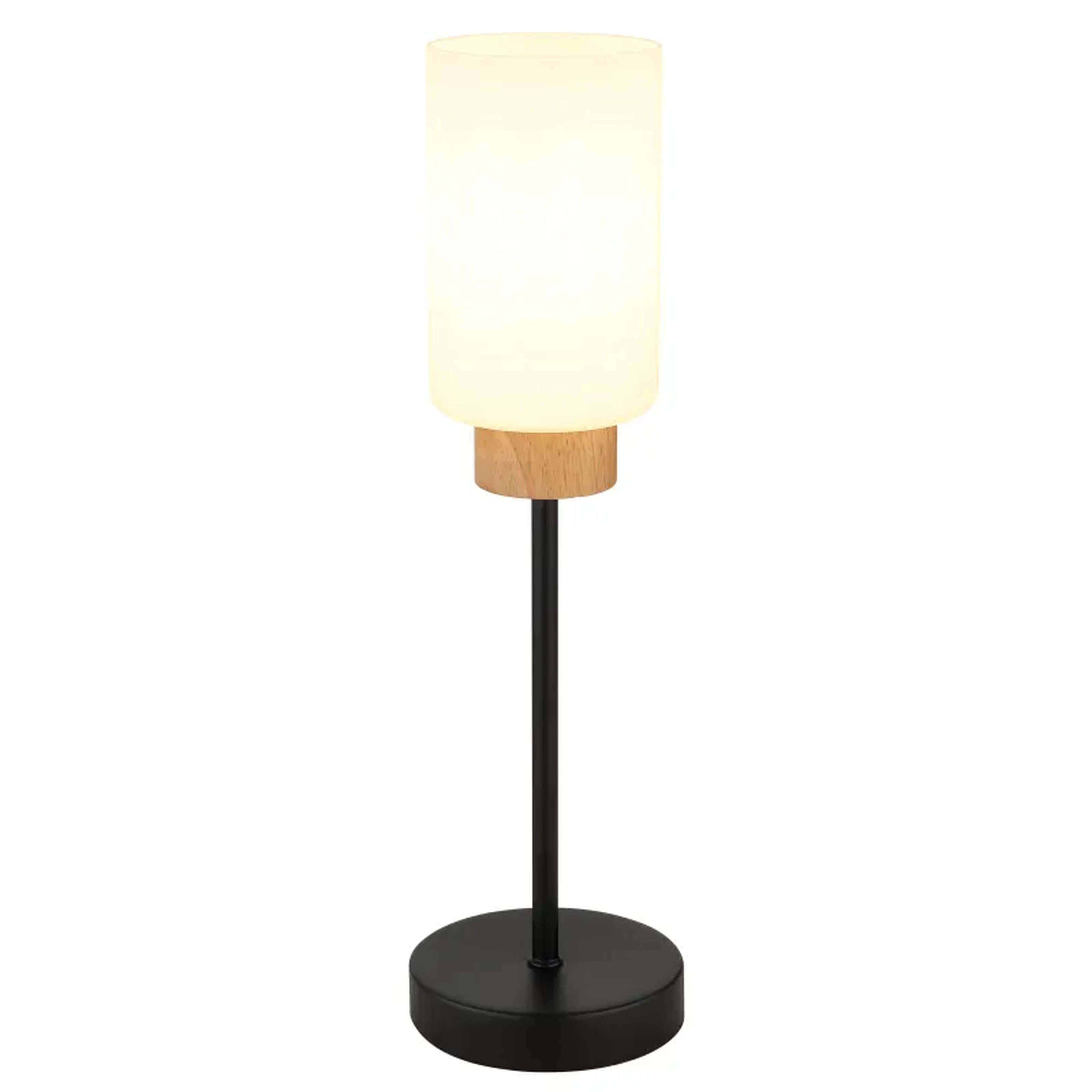 Globo Lighting Rowena lampe de table 1x60 W blanc-noir 15977T