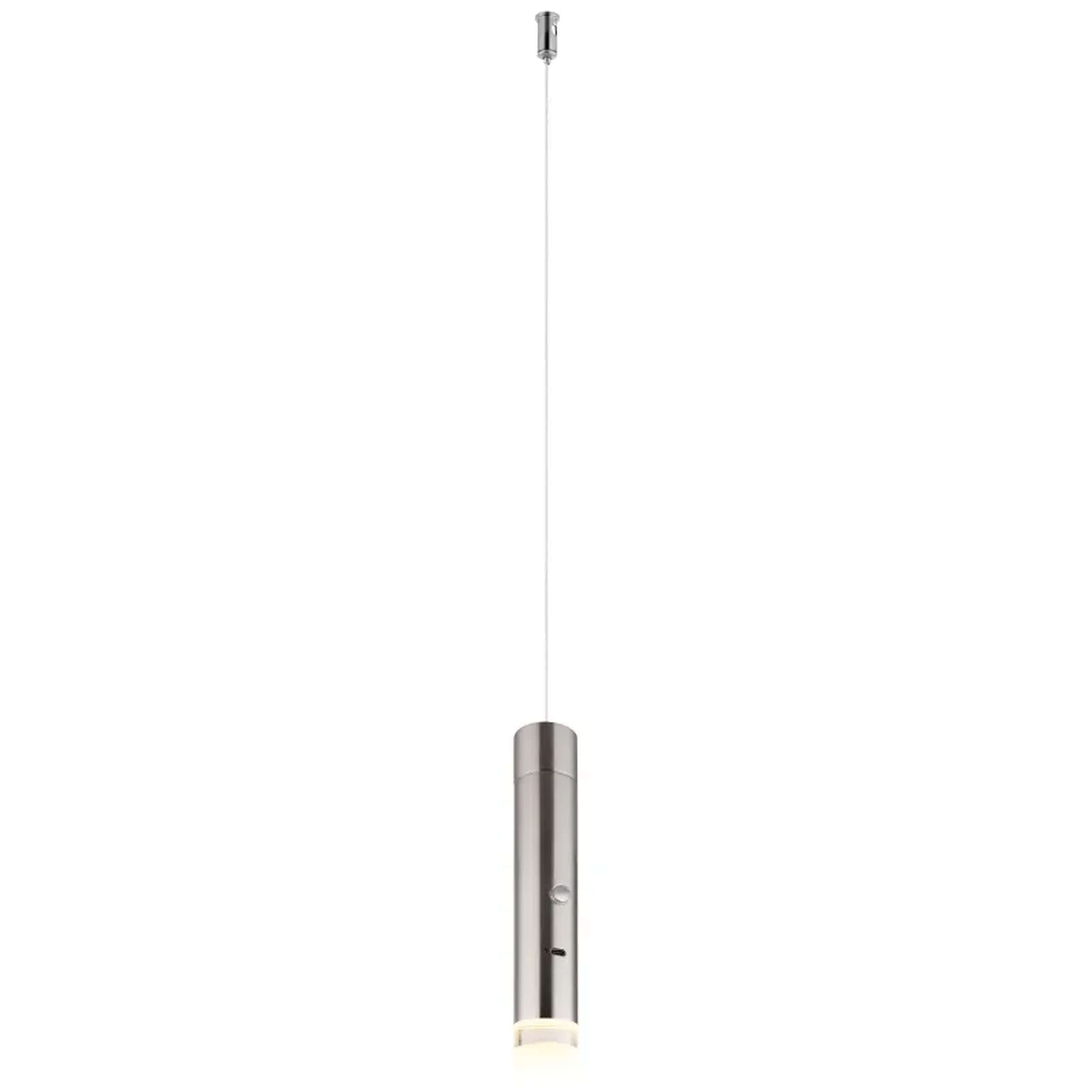 Globo Lighting Pelo lampe suspendue 1x2 W transparent-argenté 16060N