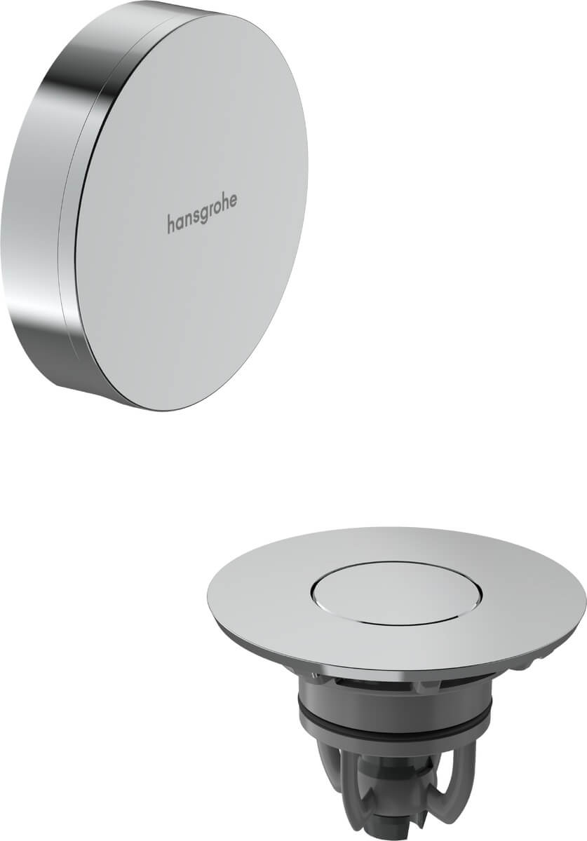 Hansgrohe Flexaplus cache et bonde de siphon chrome 58188000