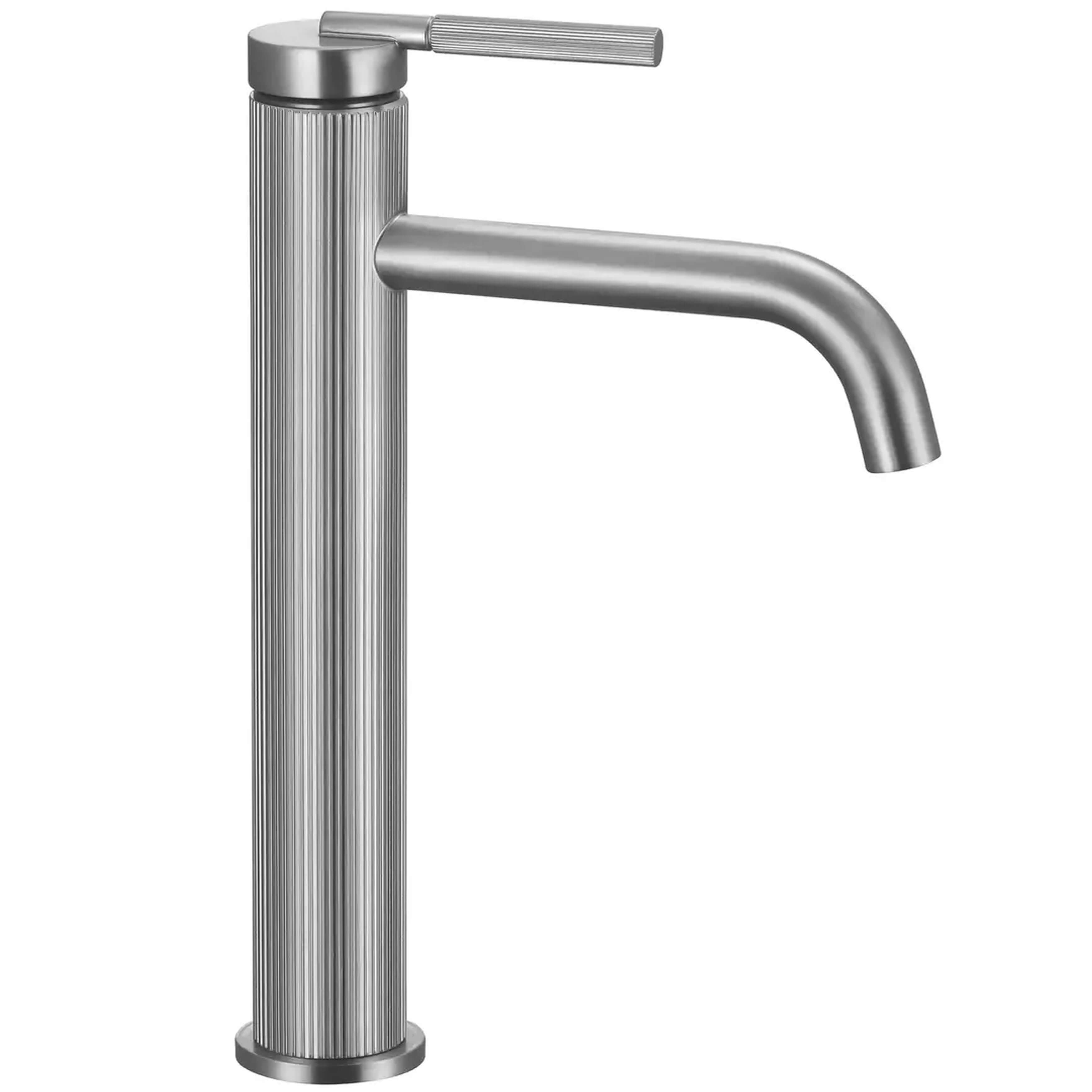 Rea Argon mitigeur de lavabo sur pied acier-nickel REA-B6450