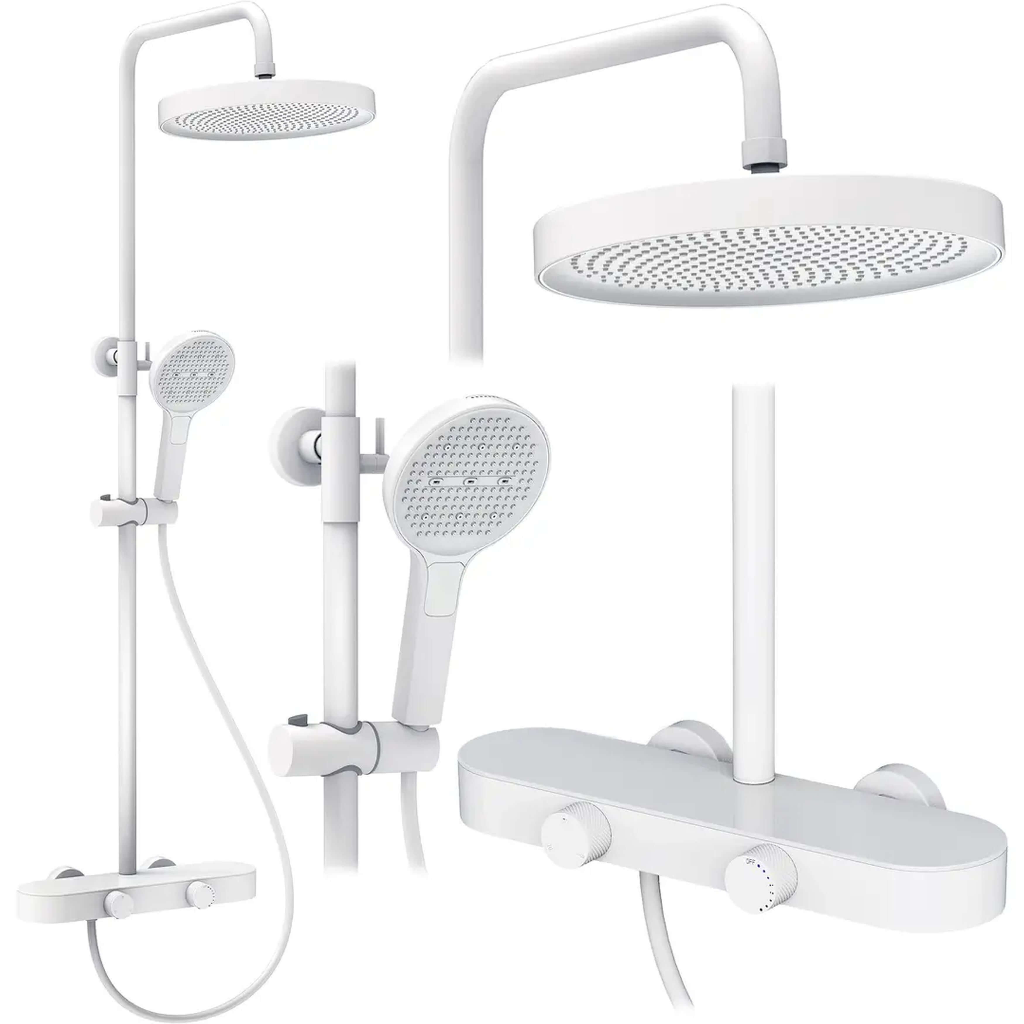 Rea Cris ensemble de douche mural oui blanc REA-P0359