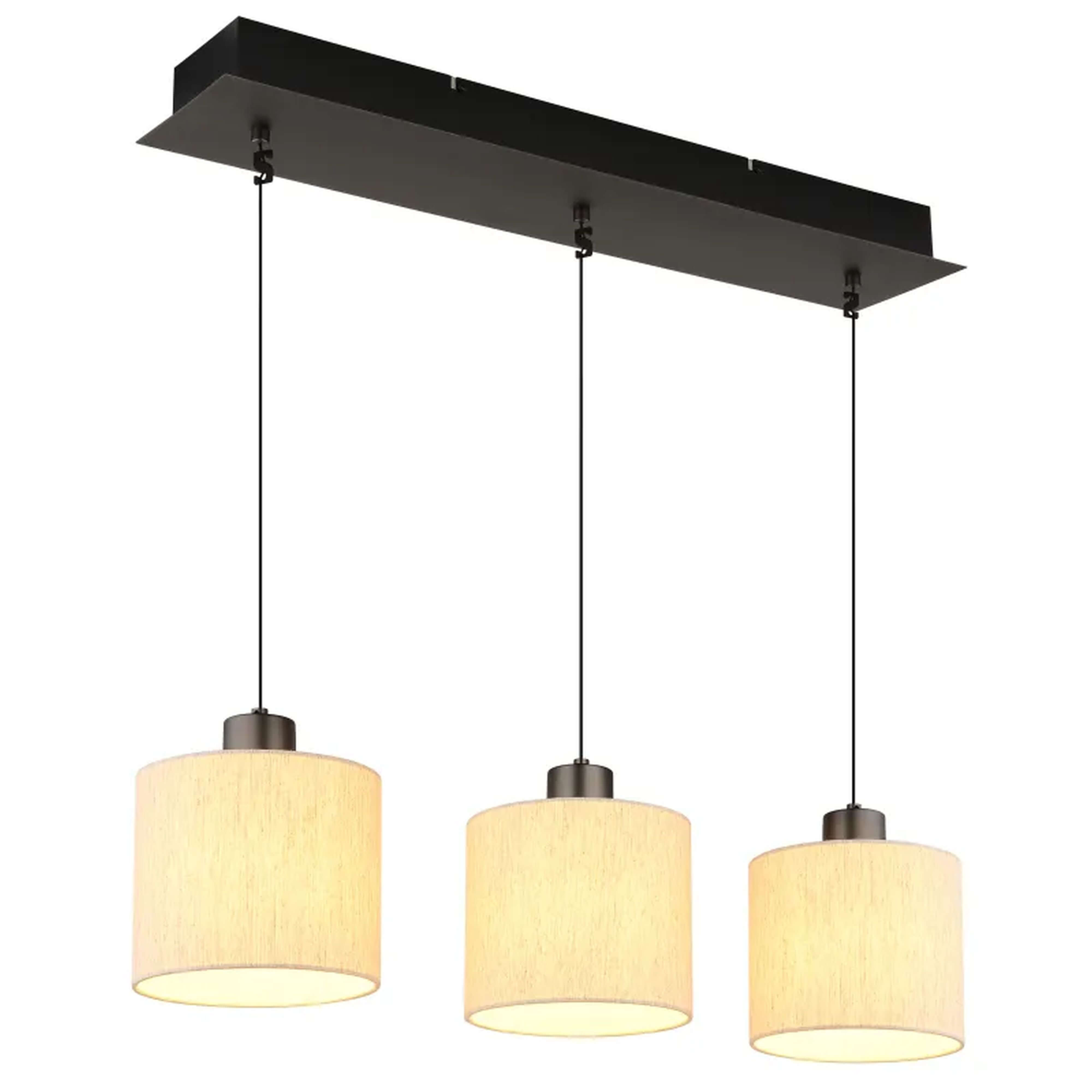 Globo Lighting Thea lampe suspendue 3x24 W beige 31540308