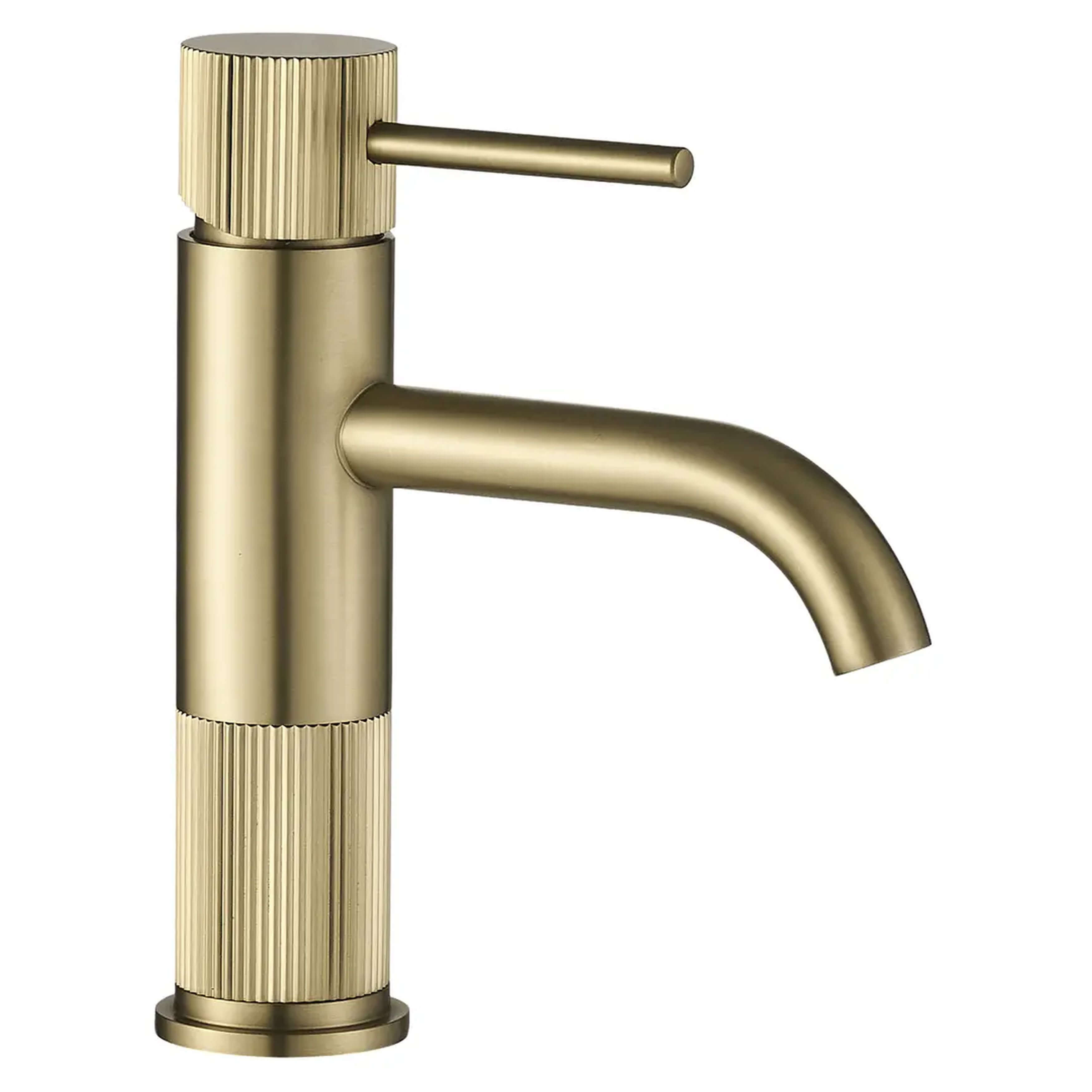 Rea Lungo mitigeur de lavabo sur pied doré REA-B8050
