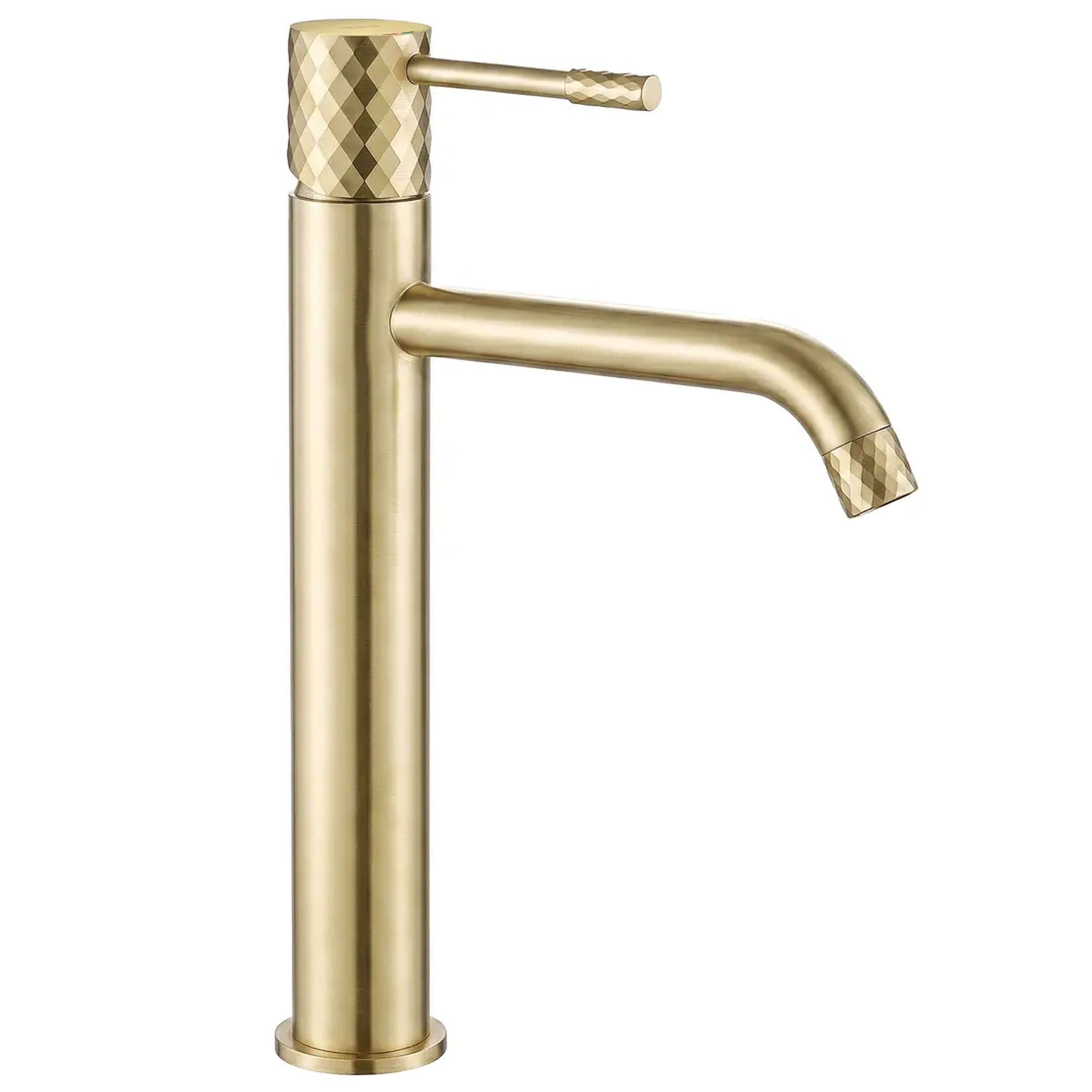 Rea Lungo mitigeur de lavabo sur pied doré REA-B9845