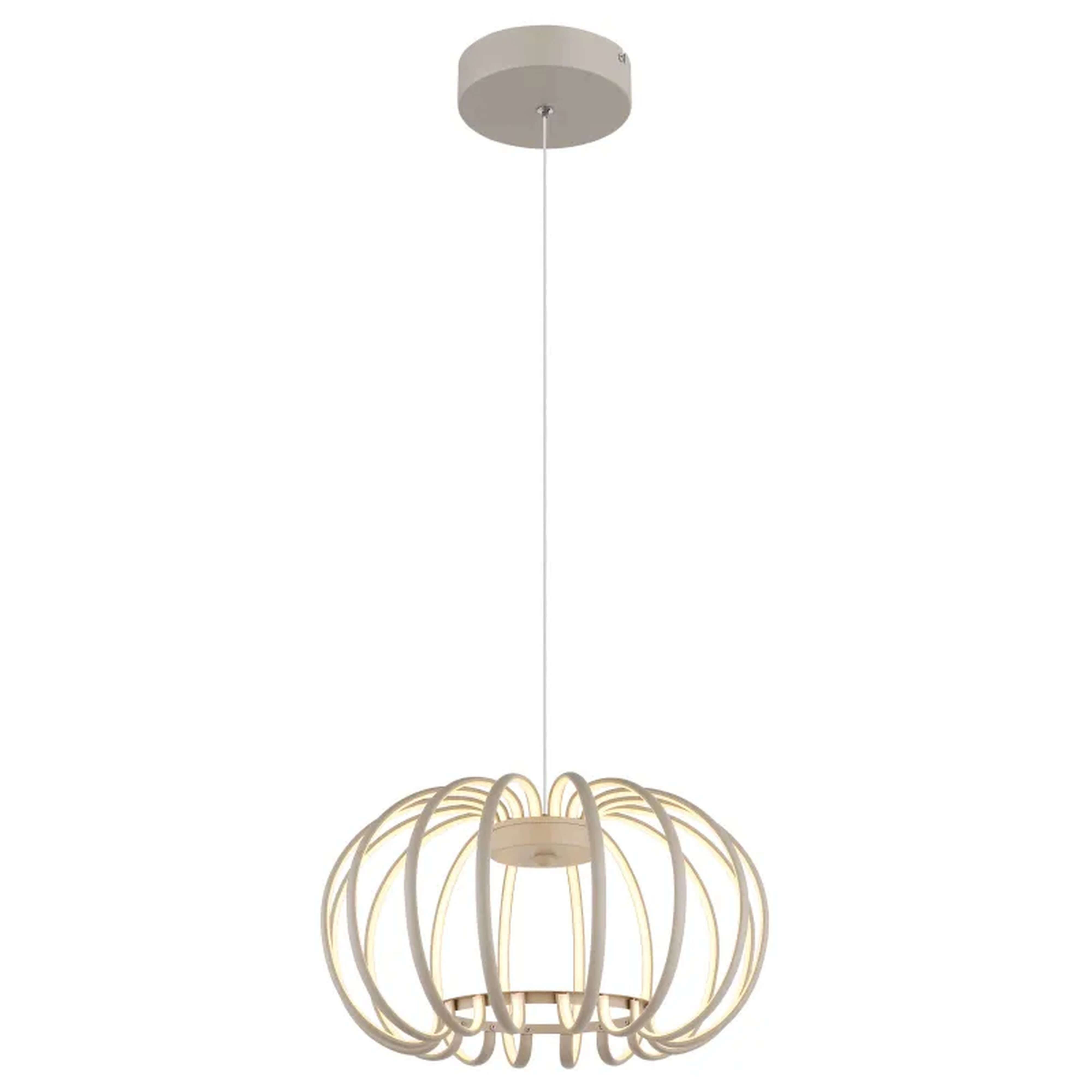 Globo Lighting Kemp lampe suspendue 1x40 W sable 15946S