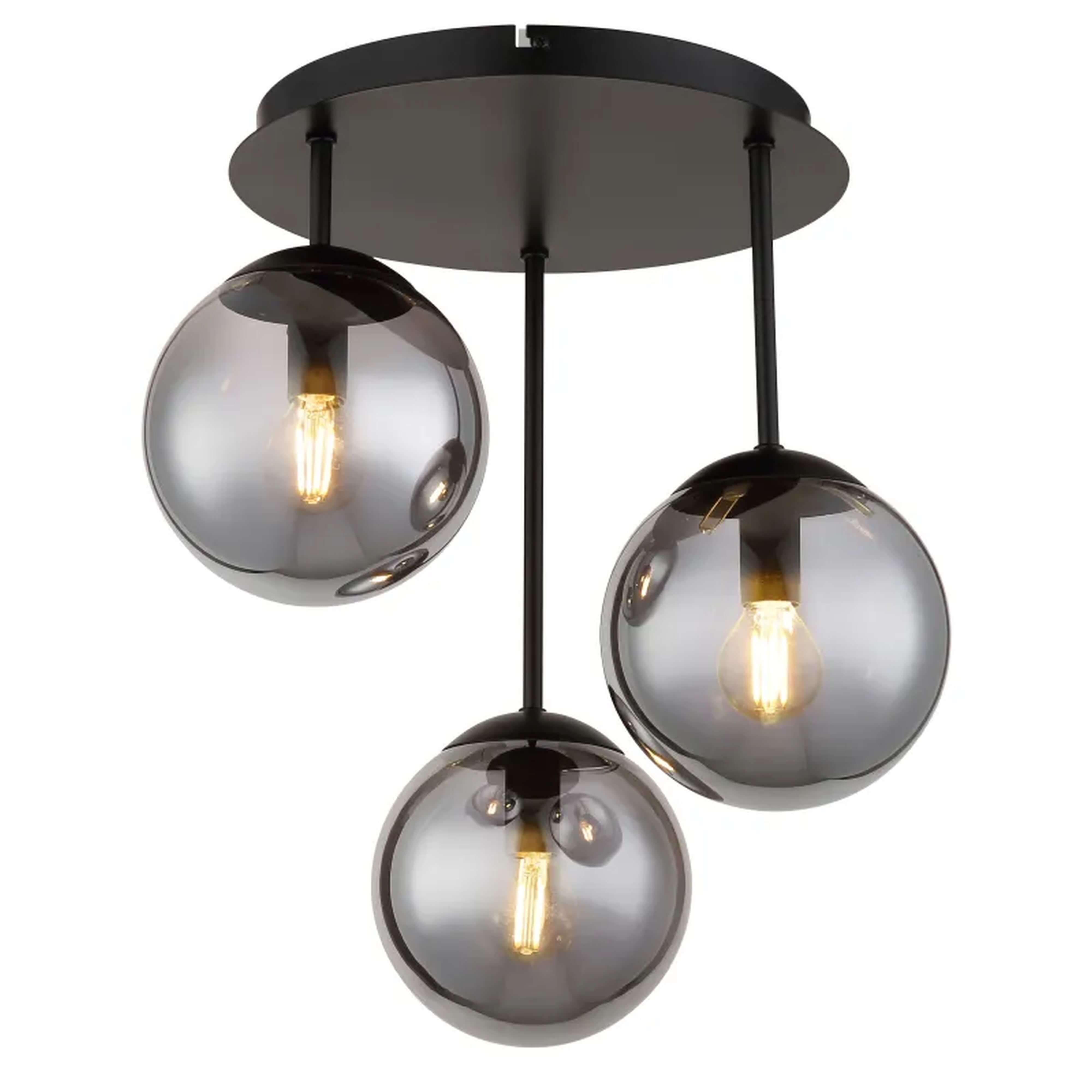 Globo Lighting Harmon plafonnier 3x25 W noir 47441-3S