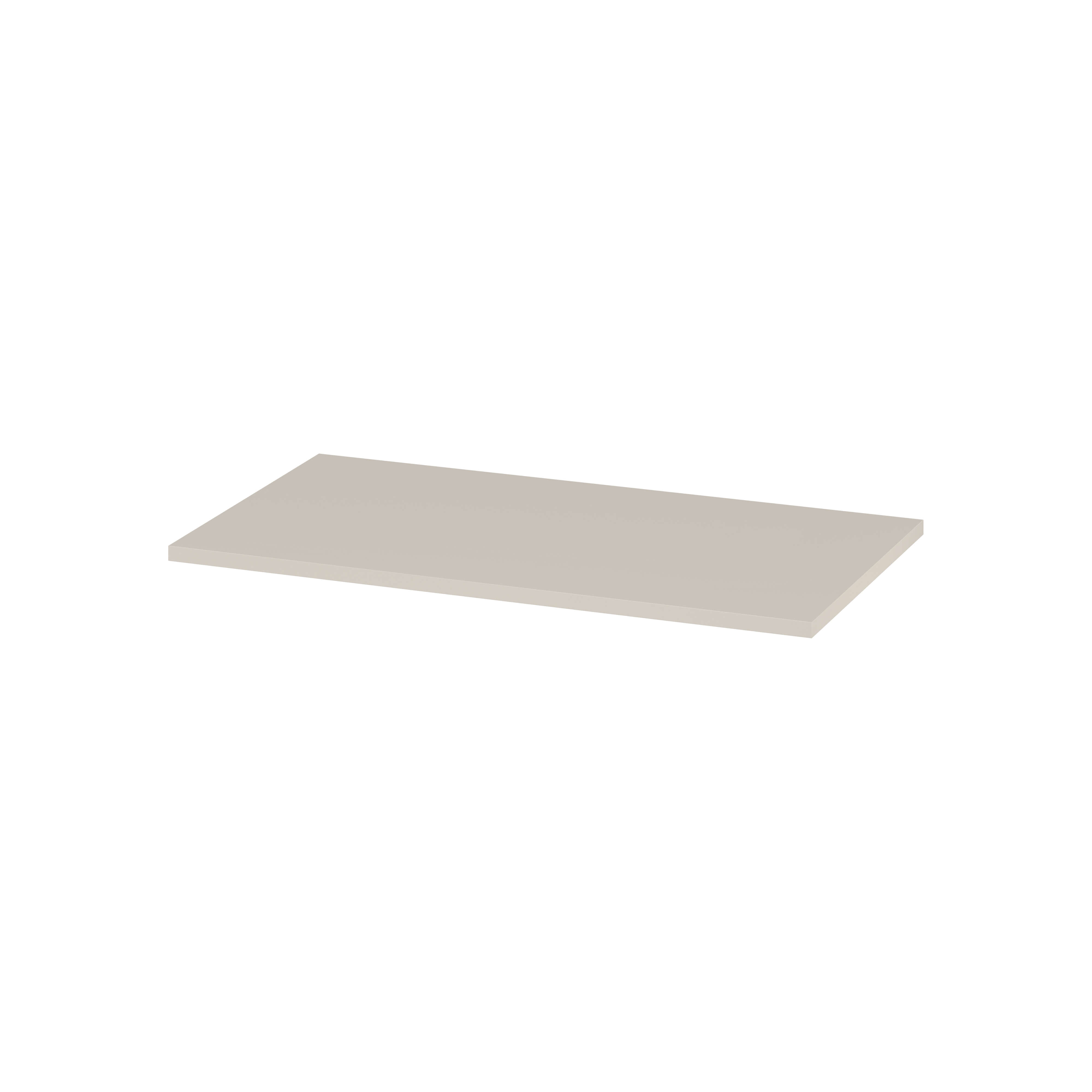 Cersanit Crea II plan de travail 80x45 cm beige S1058-039