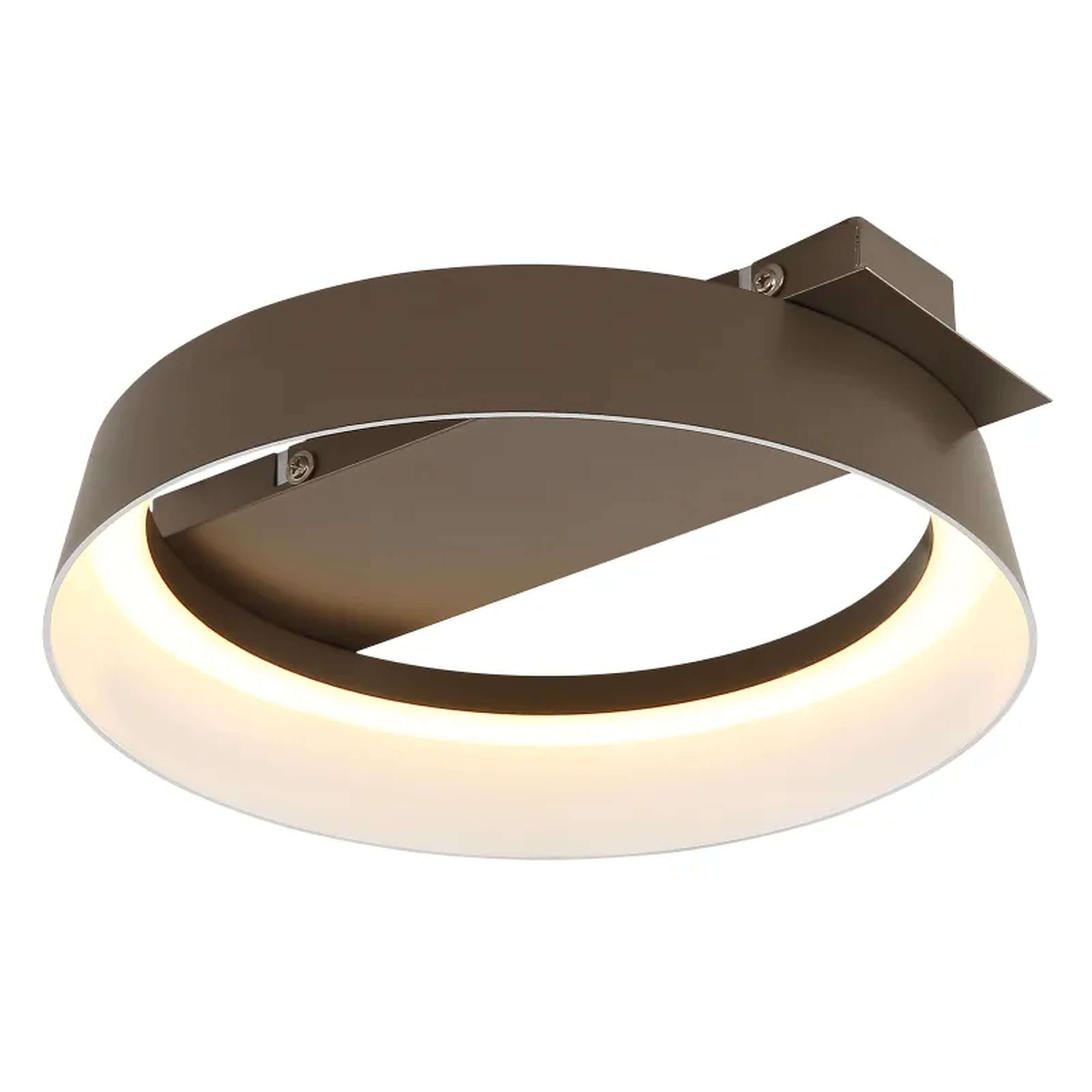 Globo Lighting Syrakus plafonnier 1x12 W marron 48048D