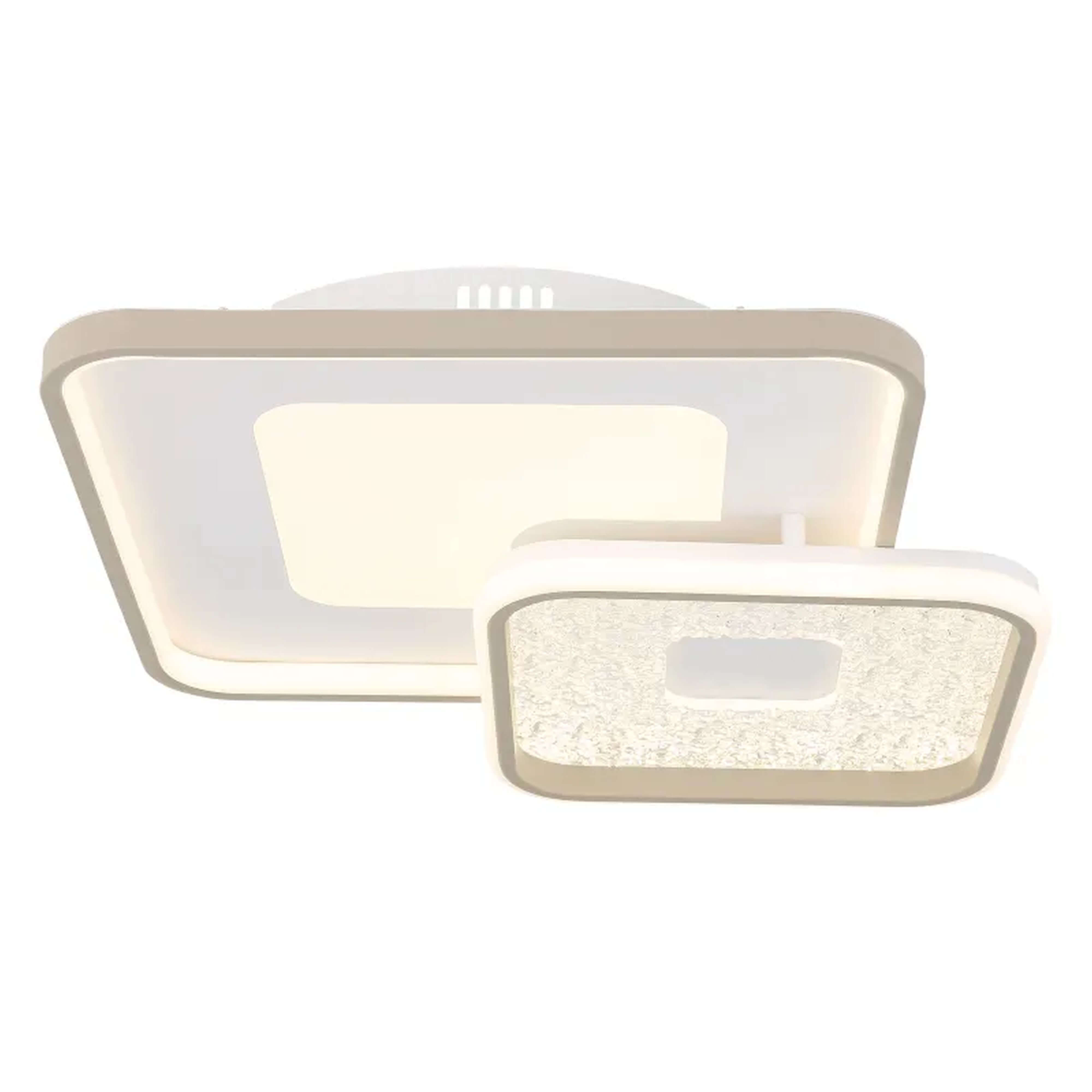 Globo Lighting Mosaiko plafonnier 2x48 W blanc 48097-48