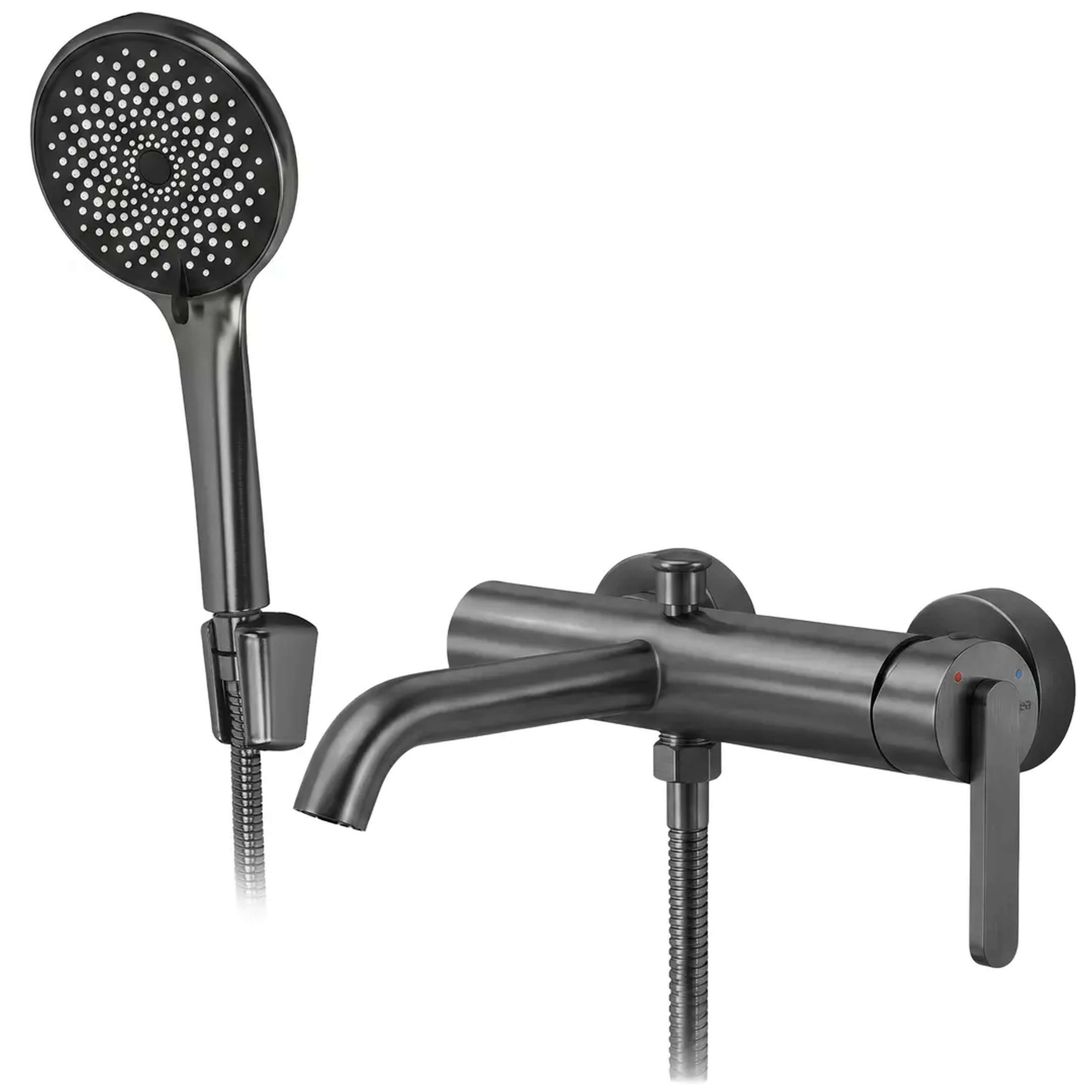 Rea Ontario Side mitigeur bain-douche murale graphite REA-B6546