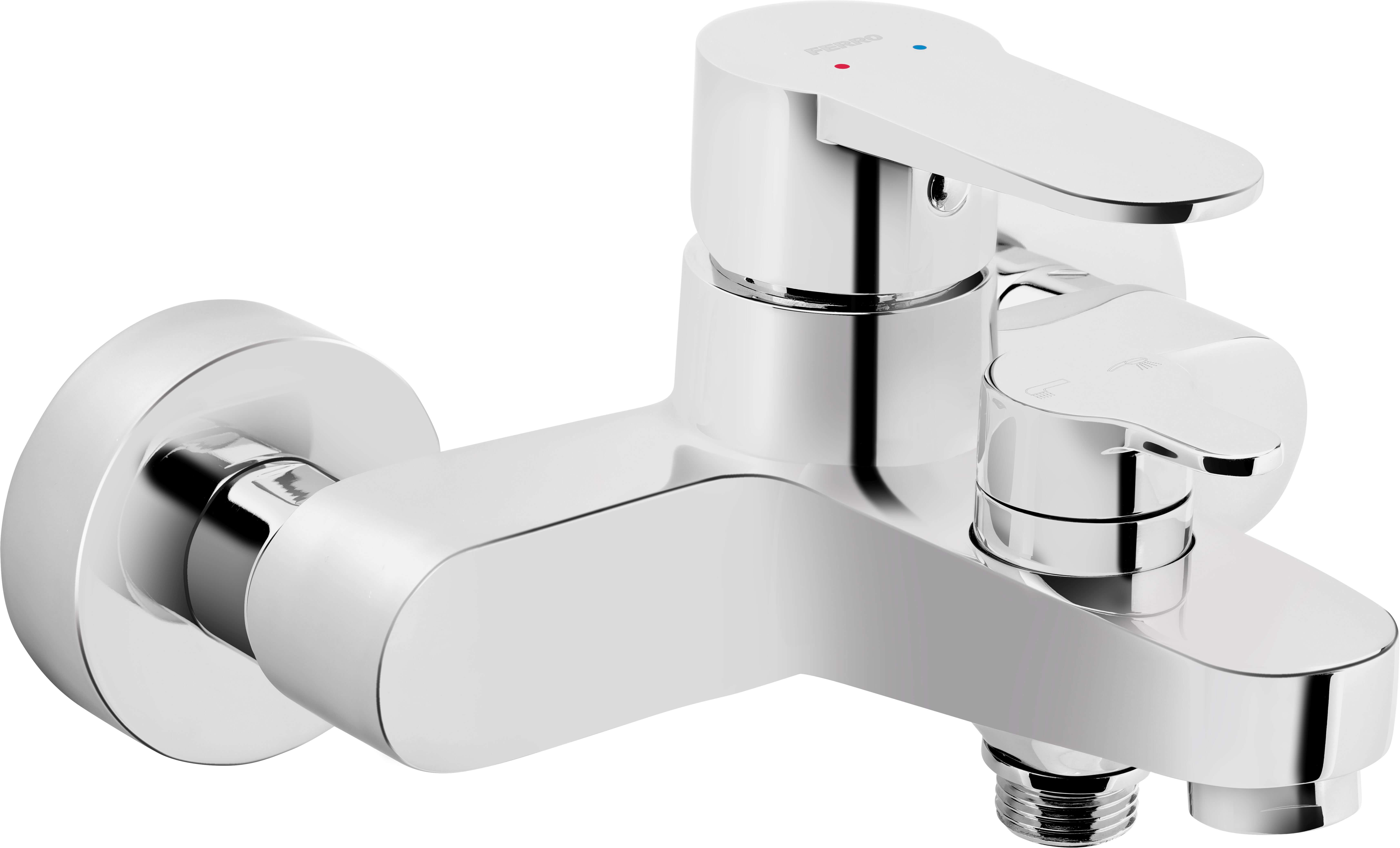 Ferro Nostris mitigeur bain-douche murale chrome BNS1