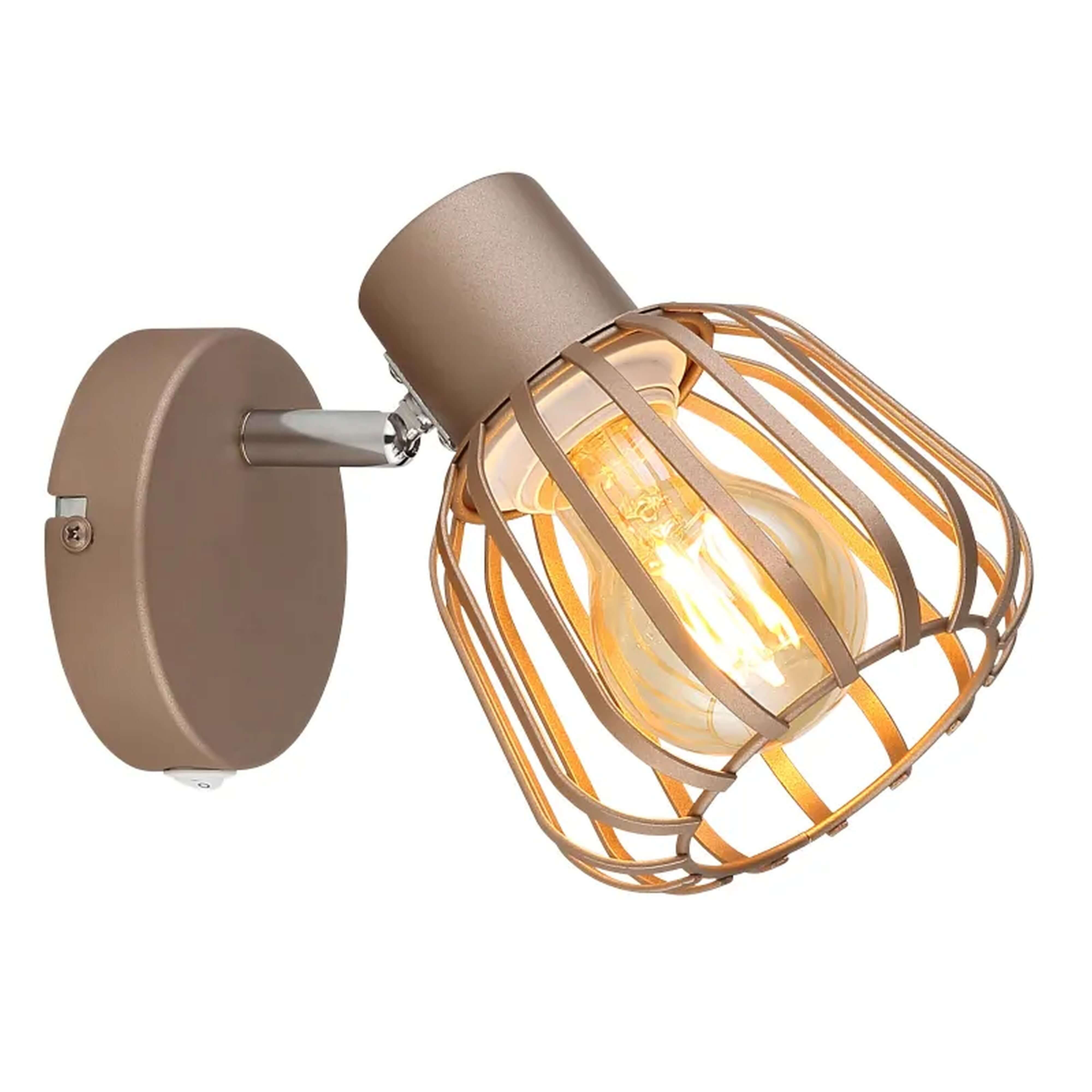 Globo Lighting Olin applique murale 1x40 W marron 54663-1