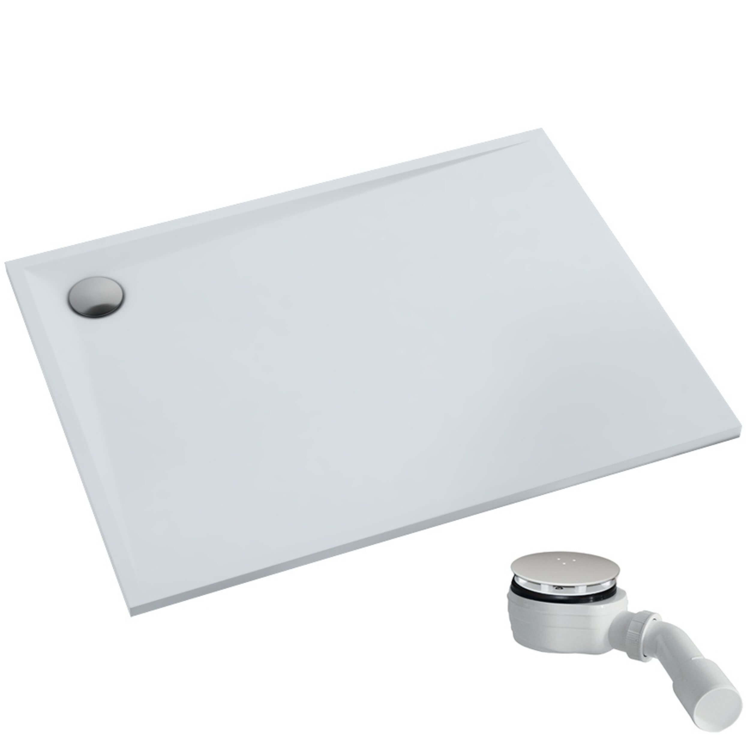Schedpol Etrusco White Mat receveur de douche rectangulaire 120x90 cm blanc 3.470/B/MG