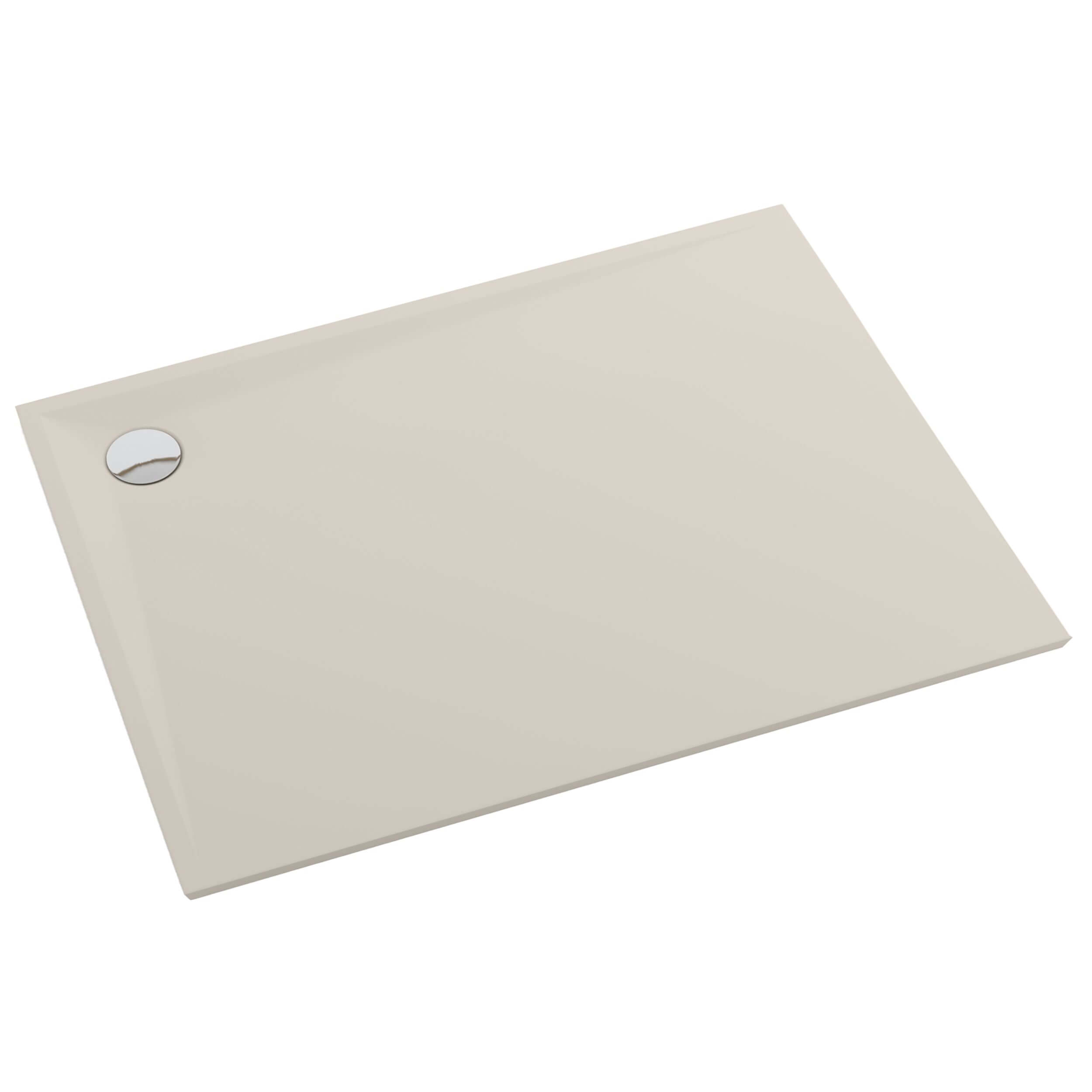 Schedpol Etrusco Cashmere Mat receveur de douche rectangulaire 120x80 cm beige 3.466/PK/MG
